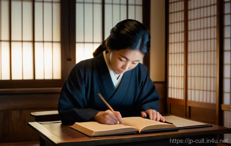 문화예술사로 일하기 위한 준비사항 - **Prompt:** A young Japanese female cultural and art historian, approximately 28 years old, wearing ...